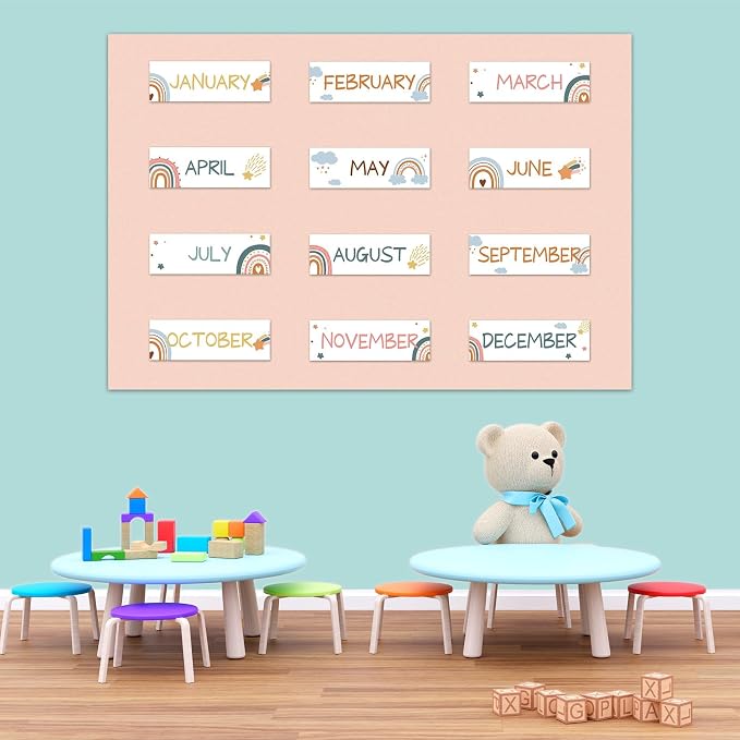 Qyeahkj Pink Bulletin Board Paper Roll Girl Blush Pink Bulletin Board - Image 7