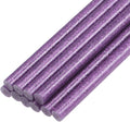 uxcell Mini Hot Glue Sticks for Glue Gun 0.27-inch x 4-inch Purple Glitter 10pcs by uxcell