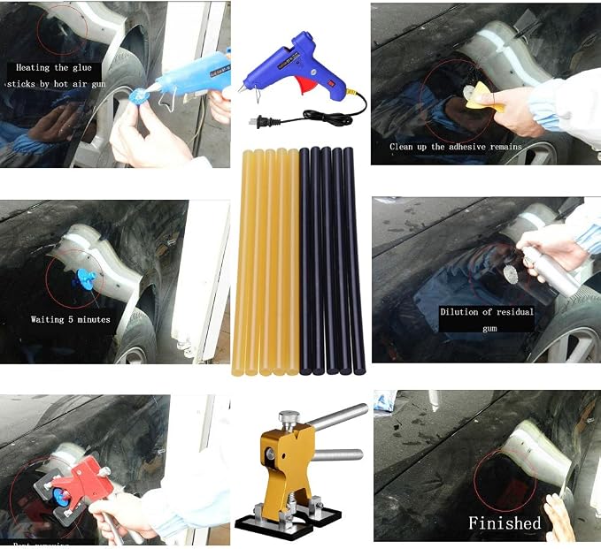 GLISTON Paintless Dent Repair Glue Sticks Hot Glue Sticks Paintless Dent Repair - Image 6