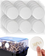 30Pcs Premium Monotub Filter Disks 2.88IN, 0.078IN Thick Ultra-Breathable by faysazoyshot