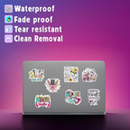 30PCS Hairstylist Stickers Pack – Waterproof Vinyl Hair Stylist & Salon Quotes - Image 2