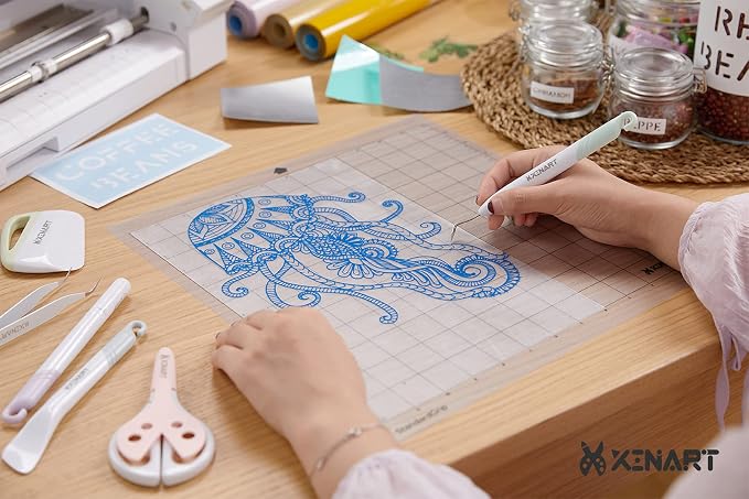 XINART Cutting Mats for Silhouette Cameo 4/3/2/1 Standard Adhesive Sticky - Image 6