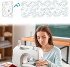 Free Motion Quilting Templates: Acrylic Quilting Ruler Template - Image 2