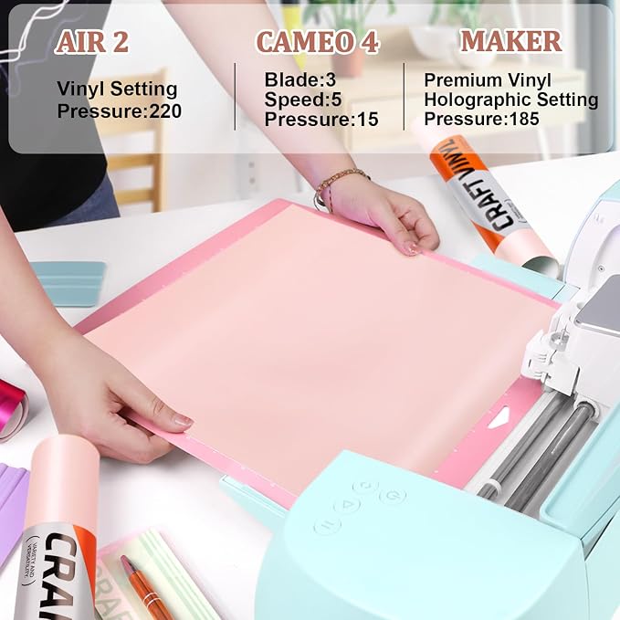 WRAPXPERT Pink Permanent Vinyl, DIY Home Decor, Valentine's Day Decor and Car - Image 5
