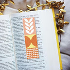 FREEBLOSS 6 Set Bohemian Cross Stitch Bookmark Kit, Geometric Pattern DIY - Image 5