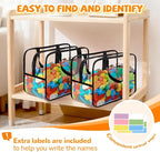 8 Packs Black Widen X-Large Toy Storage Bags 12.6×9.25×6.9In - Image 5