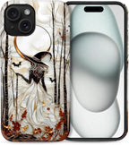 Case for iPhone 15 Plus, Scratch Resistant Hybrid Double Layer Hard by Toulas
