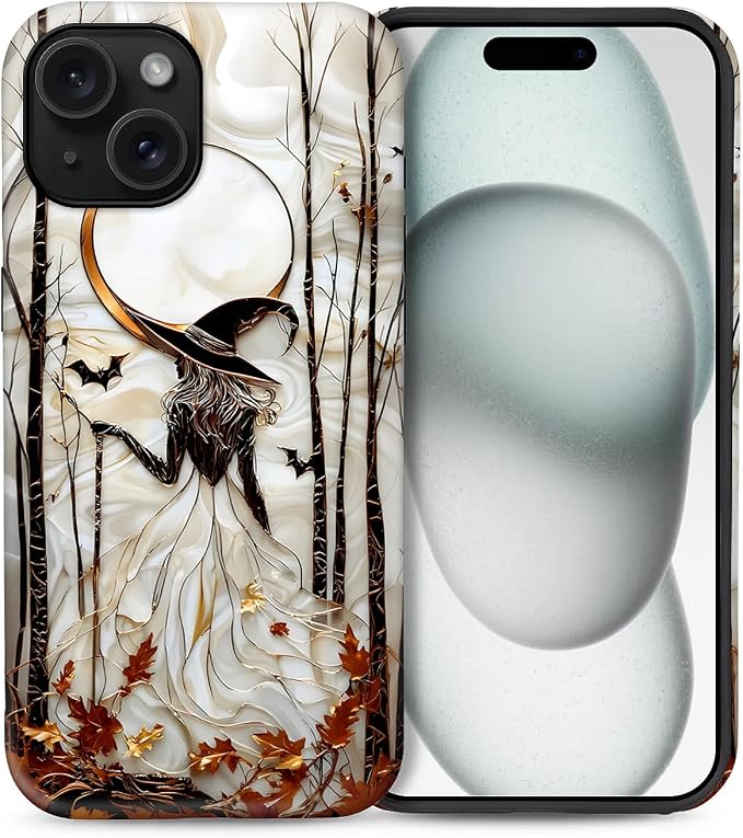 Case for iPhone 15 Plus, Scratch Resistant Hybrid Double Layer Hard by Toulas