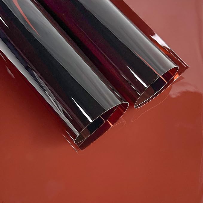 Transparent PVC Faux Leather Sheets, Glossy Waterproof Clear Vinyl Fabric by XHTFauxLeather