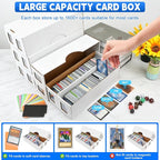 10 Pack Trading Card Storage Box, 16000+ Count Card Storage Box - Image 4