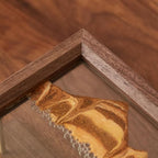 Solid Wood Oasis Mini Art Liquid Motion 360-Degree Rotation, Made of Black - Image 8