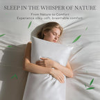 MR&HM King Pillow Cases Set of 2, Cooling Pillow Case - Image 2