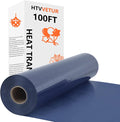 HTVVETUR Navy Blue Iron on Vinyl Roll 12" x 100ft, HTV Heat Transfer Vinyl by HTVVETUR