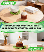 Totiro Crochet Kit for Beginners, Chicken Amigurumi Starter Kit, Easy DIY Craft - Image 6