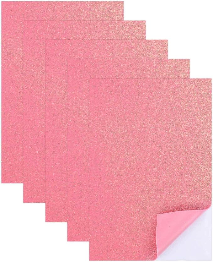 MECCANIXITY 5 Sheets Pure Red Shiny Foam Sheets by MECCANIXITY