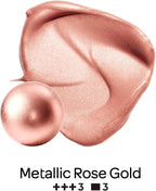 Nicpro Metallic Rose Gold Acrylic Paint, 8.45oz/250ml Gold Leaf Paint | Large - Image 2