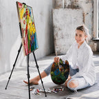 Art Painting Display Artist Easel Stand, Ns Jymb Portable Metal Adjustable - Image 3