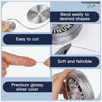 FANDAMEI Craft Wire 18 Gauge 82 Feet, Aluminum Wire - Image 3