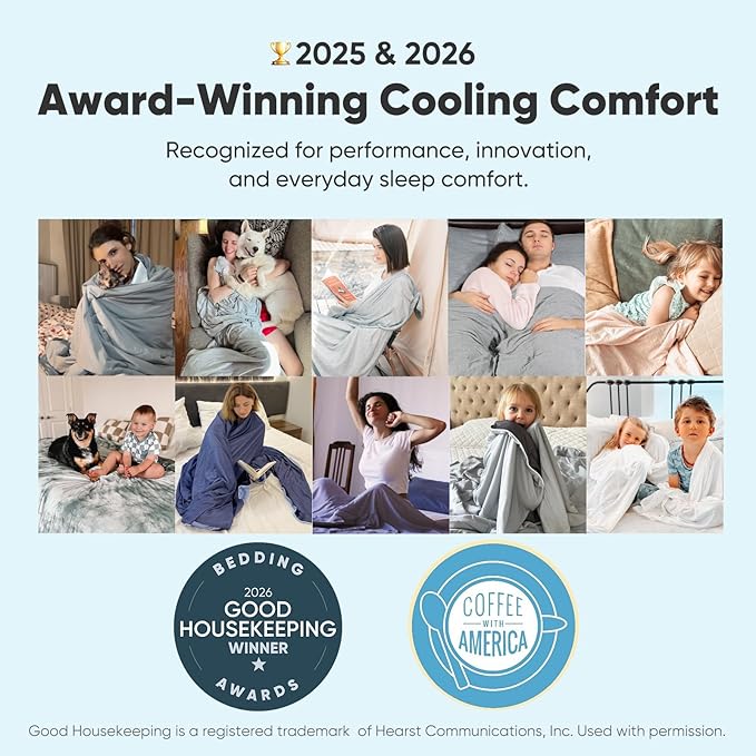 Elegear Revolutionary Cooling Blanket Queen Absorbs Heat to Keep Body Cool - Image 4