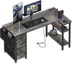 Lufeiya L Shaped Gaming Desk by LUFEIYA