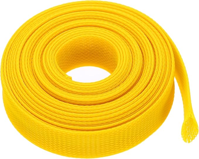 uxcell Expandable Sleeving, 1 1/4-inch 25ft Cable Sleeve by uxcell