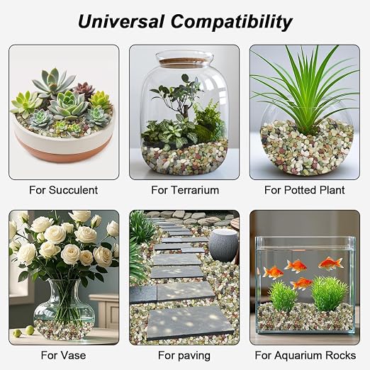 River Rocks, Landscaping Pebbles, Decorative Ornamental Pebbles, Garden - Image 6