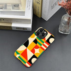 ZHEGAILIAN Case for iPhone 14 Pro, Geometric Colors Durable Shockproof Silicone - Image 4