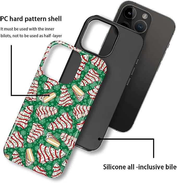 Case for iPhone 16 Pro, Scratch Resistant Hybrid Double Layer Hard - Image 2