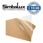 SimbaLux Acrylic Sheet Clear Cast Plexiglass 6”x12” 1/8” Thick 3mm, 2 Pack | - Image 7