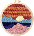 Sunset Landscape Punch Needle Kit by Unknown