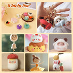 Catopia Needle Felting Kit, Wool Roving 20 Colors Set, Tools - Image 7