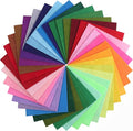 46 Pcs Felt Fabric Sheets, 12 x 12 Inch 46 Colors Felt Pack, 1 mm Thick | Soft by Needbrock