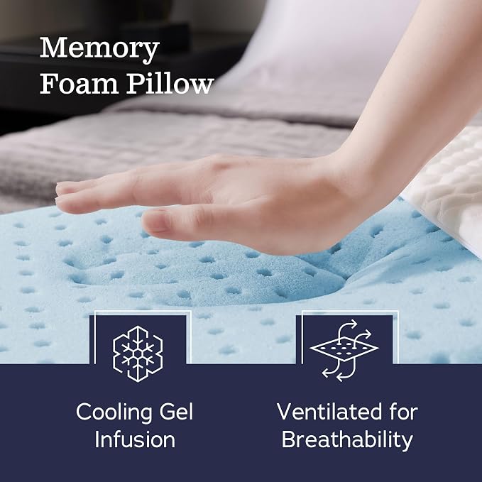 Weekender Gel Memory Foam Pillow - Image 3