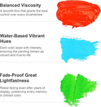 AUREUO Cadmium Yellow Medium Hue Acrylic Paint, 4 Fl Oz / 120ml Single Tube - Image 4