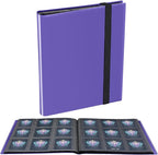 Card Binder, Upgraded 9 Pockets Trading Card Collection Binder by JIQEZNL