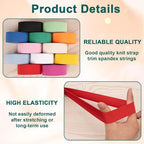 Airisoer 12 Rolls 1 Inch Elastic Band - Image 3
