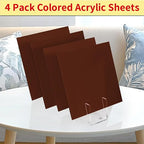 1/8 Thick 8 x 8 inch Acrylic Sheets - Image 4
