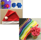 Soft Felt Fabric Sheets 1.6mm Thick Sewing Patwork Material Large Craft Felt - Image 6