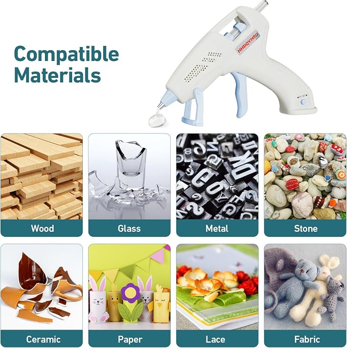 Cordless Hot Glue Gun, 20W Hot Glue Gun - Image 9