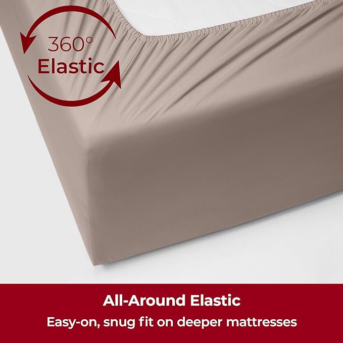 Mellanni Extra Deep Split King Sheets - Image 5