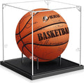 KKU Basketball Display Case, Acrylic Clear Full Size Basketball Case by KKUprotectanddisplayyourtreasures