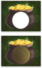My Scratch Offs 20 Pack St. Patrick's Day Pot O' Gold Make Your Own DIY Scratch - Image 6