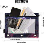 Custom Dragon Purple Pencil Pouch - Image 3