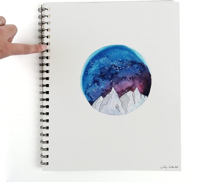 Grumbacher 5.5" x 8.5" Mixed Media Paper Pad - Image 4