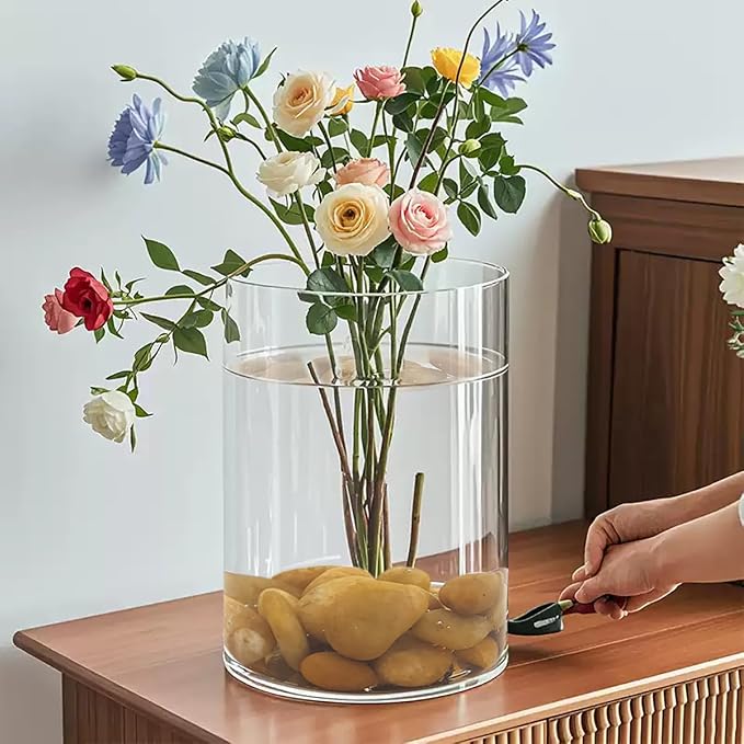 YISZM Rocks for Plant 5lbs, High Polished Decorative Stones Vase Filler Fish - Image 4