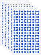 HARFINGTON 5 Sheet/800pcs Rhinestone Adhesive Stickers Self Adhesive Acrylic by HARFINGTON