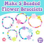 Creativity for Kids Beaded Flower Bracelet Making Kit | DIY Jewelry Craft Kit | - Image 2