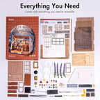 Rolife DIY Miniature House Kit Magic House, Tiny House Kit - Image 9