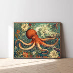 Octopus Paint by Numbers for Adult, Octopus Paint by Numbers Kit for Adults - Image 2