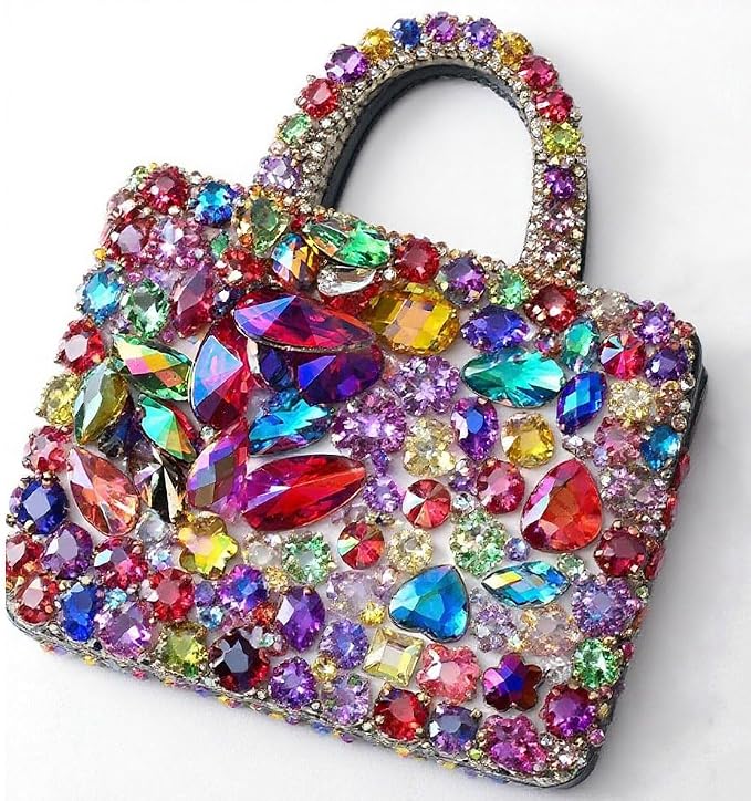 1400PCS Rainbow AB Colorful Gems Rhinestones Jewels - Image 3